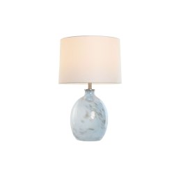 Lampa stołowa Home ESPRIT Niebieski Biały Szkło 50 W 220 V 40 x 40 x 66 cm