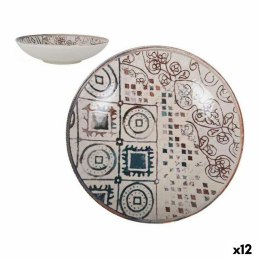 Talerz głęboki La Mediterránea Grecia Porcelana (12 Sztuk)