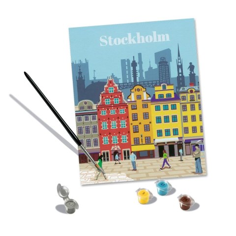 Zestaw do malowania według numeracji Ravensburger Stockholm