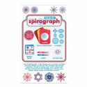 Zestaw do rysowania Spirograph Silverlit travel Wielokolorowy 10 Części