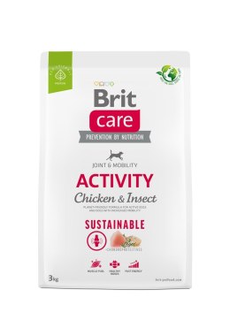 BRIT Care Dog Sustainable Activity Chicken & Insect - sucha karma dla psa - 3 kg