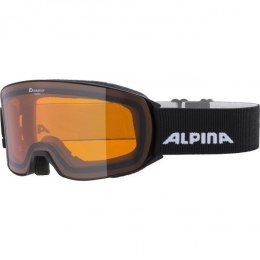 Gogle narciarskie ALPINA M40 NAKISKA BLACK MATT szkło S2