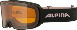 Gogle narciarskie ALPINA M40 NAKISKA BLACK-ROSE MATT szkło S2