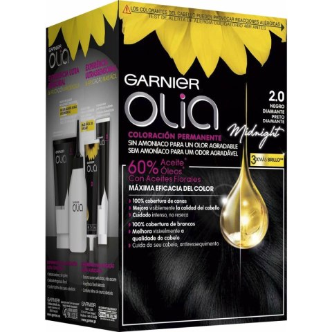 Trwała Koloryzacja Garnier Olia Nº 2.0 Black Diamond Platynowy Blond (1 Sztuk)