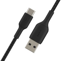BELKIN CABLE USB C-A OPLOT 3M, CZARNY