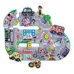 Puzzle dla dzieci Reig Busy City 11 Części