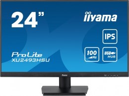 Monitor 23.8 cala ProLite XU2493HSU-B6 IPS.HDMI.DP.2x2W.USBx2.FHD.SLIM.100Hz