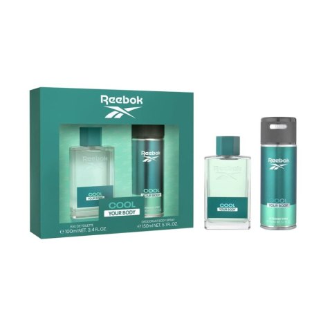 Zestaw Perfum dla Mężczyzn Reebok EDT Cool Your Body 2 Części