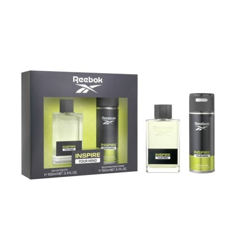 Zestaw Perfum dla Mężczyzn Reebok EDT Inspire Your Mind 2 Części