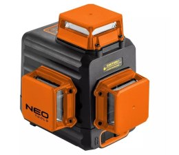 Laser NEO Tools 3D zielony z walizką, tarczą celowniczą, magnetycznym uchwytem i ładowarką w zestawie