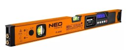 Poziomica Neo Tools z wyświetlaczem elektronicznym i wskaźnikiem laserowym 60 cm