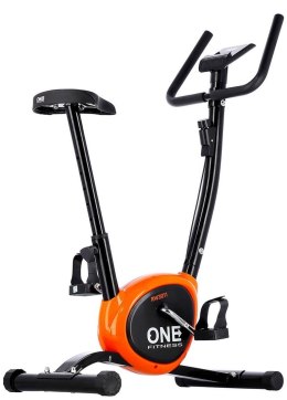 Rower mechaniczny One Fitness RW3011 czarno-pomarańczowy