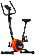 Rower mechaniczny One Fitness RW3011 czarno-pomarańczowy
