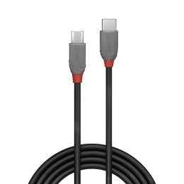 Kabel USB LINDY 36892 Czarny Czarny/Szary 2 m