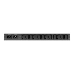 APC Rack ATS, 230V, 10A, C14 in, (12) C13 out