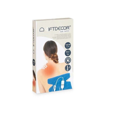 Termofor Elektryczny Gift Decor Niebieski Plastikowy 40 W Plecy szyja (12 Sztuk)