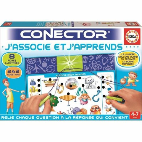 Zabawa Edukacyjna Educa Connector I associate and I learn (FR)