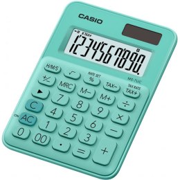 Kalkulator Casio MS-7UC-GN Kolor Zielony Plastikowy