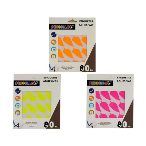 Etykiety samoprzylepne Pincello 17 x 4 x 19 cm 22 x 49 mm Kartki (12 Sztuk)