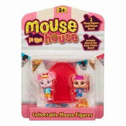 Figurki Bandai Mouse in the house 3 Części 10 x 14 x 3,5 cm