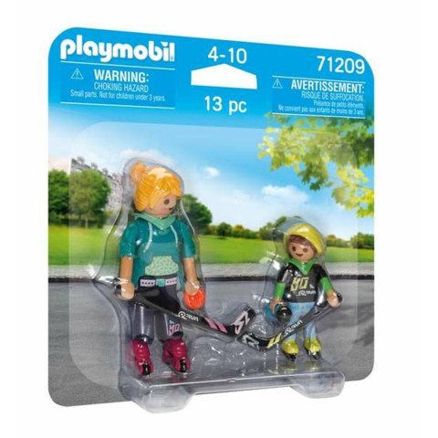 Playset Playmobil 71209 13 Części Hokeista Duo