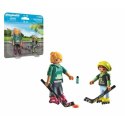 Playset Playmobil 71209 13 Części Hokeista Duo