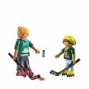 Playset Playmobil 71209 13 Części Hokeista Duo