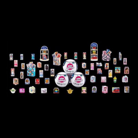 Pudełko niespodzianka Disney Mini Brands 8,5 x 8,5 x 8,5 cm