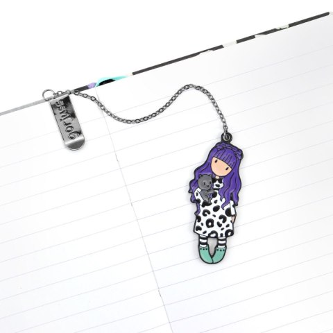 Zestaw Papeterii Gorjuss Smitten kitten Fioletowy Czarny Biały