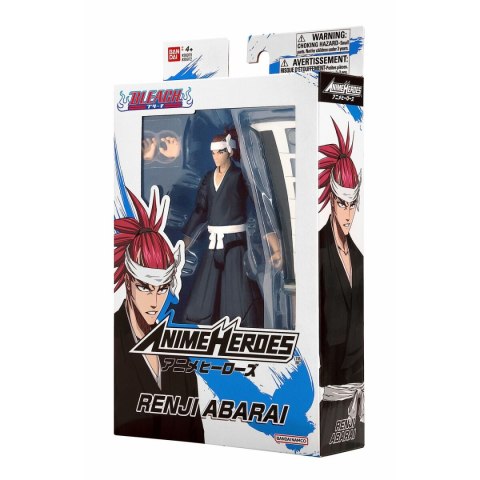 Figurki Superbohaterów Bandai Anime Heroes - Bleach: Renji Abarai 17 cm