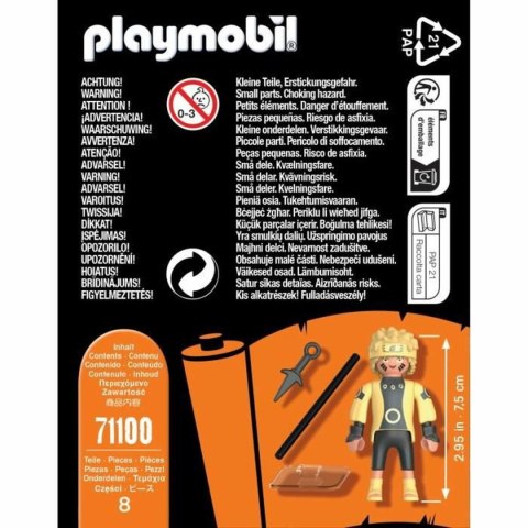 Figurki Superbohaterów Playmobil Naruto 8 Części