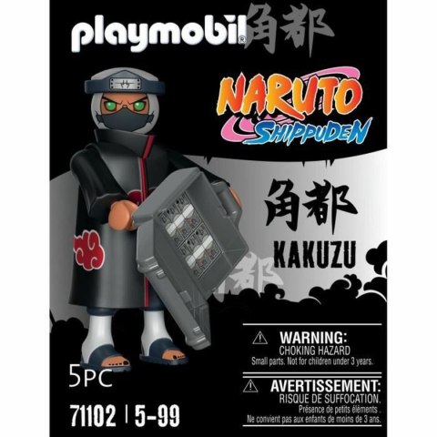 Figurki Superbohaterów Playmobil Naruto Shippuden - Kakuzu 71102 5 Części