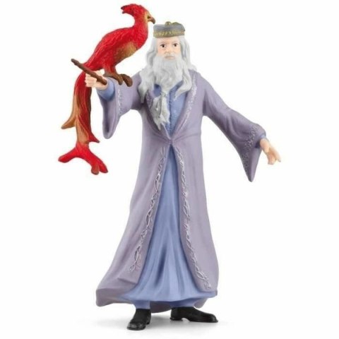 Figurki Superbohaterów Schleich Albus Dumbledore & Fawkes