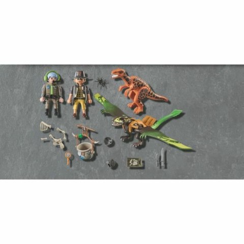 Playset Playmobil Dino Rise - Dimorphodon and Rangers 71263 30 Części