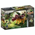 Playset Playmobil Dino Rise - Tricératops and soldiers 71262 37 Części