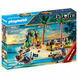 Playset Playmobil Pirates island - Treasure Island Adventure 70962 104 Części