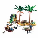 Playset Playmobil Pirates island - Treasure Island Adventure 70962 104 Części