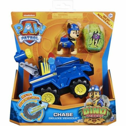 Pojazd The Paw Patrol Chase Dino Rescue Playset Figurka