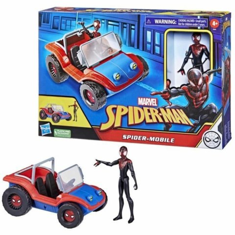 Zestaw Samochodów Spider-Man Miles Morales Spider-Mobile