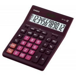 Kalkulator Casio GR-12C Fioletowy Plastikowy