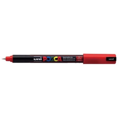 Marker POSCA PC-1MR metaliczny Czerwony (6 Sztuk)