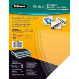 Okładki do bindowania Fellowes Crystals Przezroczysty PVC A4 (100 Sztuk)