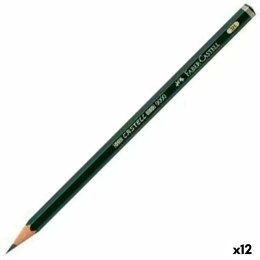 Ołówek Faber-Castell 9000 Ekologiczne Sześciokątny 3H (12 Części) (12 Sztuk)
