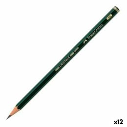 Ołówek Faber-Castell 9000 Ekologiczne Sześciokątny 5H (12 Sztuk)