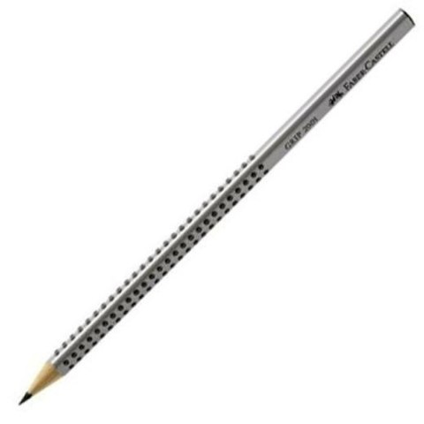 Ołówek Faber-Castell Grip 2001 Ekologiczne Szary HB (12 Sztuk)
