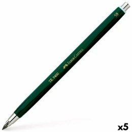 Ołówek mechaniczny Faber-Castell Tk 9400 3 Kolor Zielony (5 Sztuk)