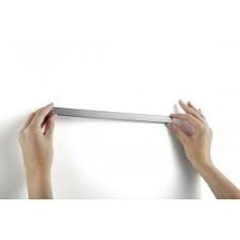 Szczypce do chwytania Durable Durafix Rail Samoprzylepne Magnetyczny Srebrzysty (5 Sztuk)