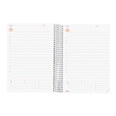 Kalendarz książkowy Finocam Ciemnoniebieski 15,5 x 21,2 cm