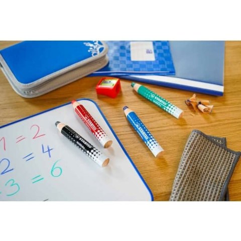 Marker Stabilo Mrakdry 5 Sztuk Czerwony