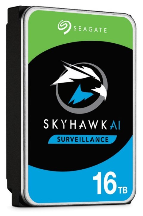 Dysk HDD Seagate Skyhawk AI ST16000VE002 (16 TB ; 3.5"; 256 MB; 7200 obr/min)